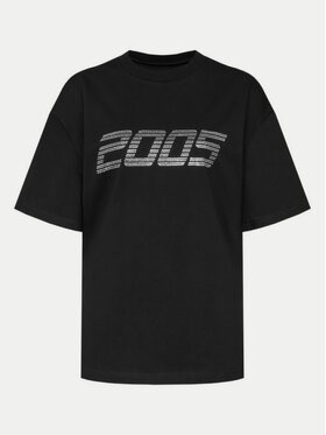 2005 T-Shirt Unisex Signature Tee Czarny Relaxed Fit