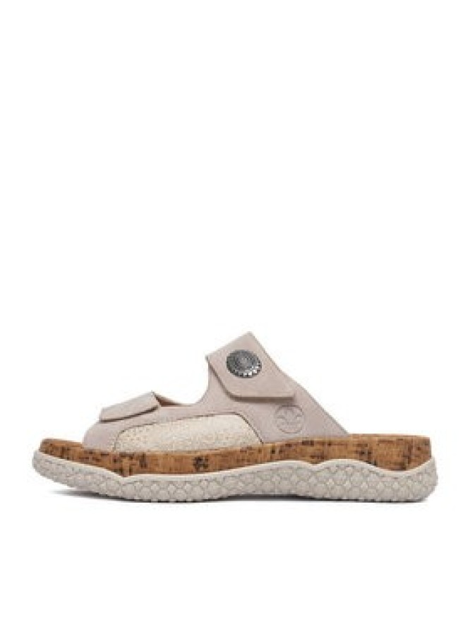 Rieker Klapki CEO-V0302-60 Beżowy