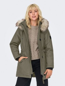 ONLY Parka w kolorze khaki rozmiar: M