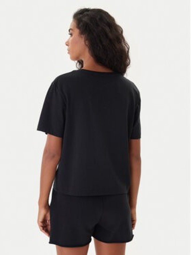 Kappa T-Shirt Frega 351M1KW Czarny Regular Fit