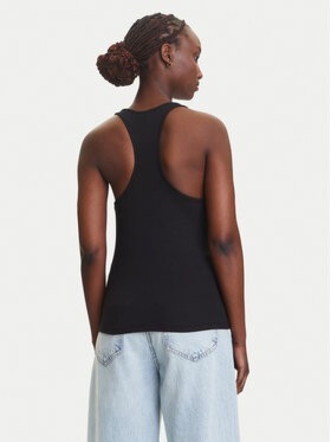 Tommy Jeans Top DW0DW20917 Czarny Regular Fit