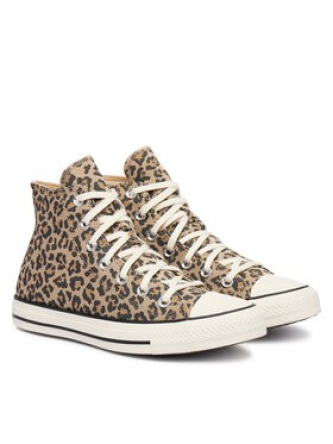 Converse Trampki Chuck Taylor All Star Leopard Jacquard A19181C Beżowy