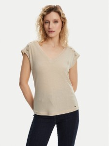 Morgan Bluzka 241-DILI Beżowy Regular Fit