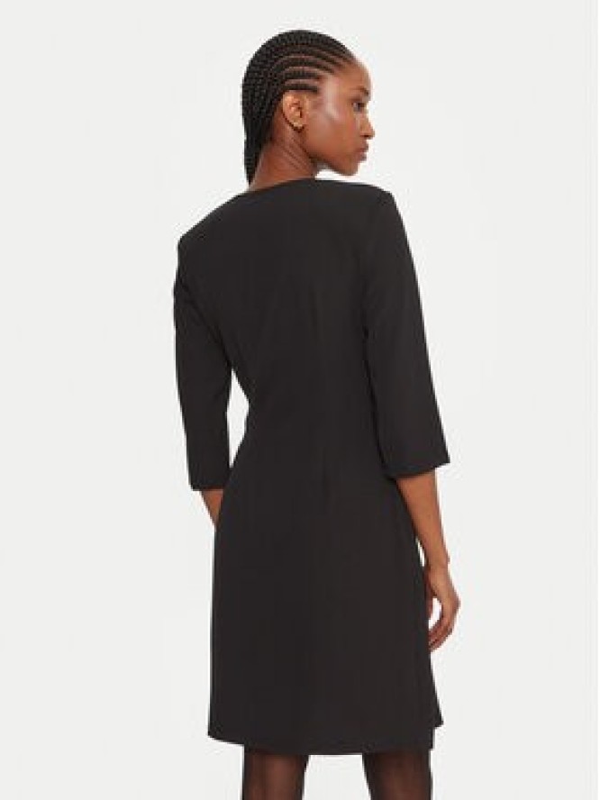 Rinascimento Sukienka koktajlowa CFC0020095002 Czarny Regular Fit