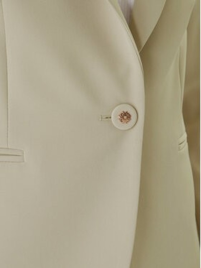 Rinascimento Marynarka CFC0127895003 Beżowy Slim Fit