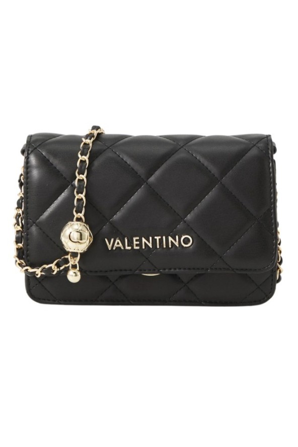 VALENTINO Czarna torebka damska Ocarina Flap Bag SS26