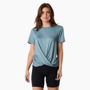 Koszulka treningowa damska Swedemount Core Wrap Soft Tee szybkoschnąca