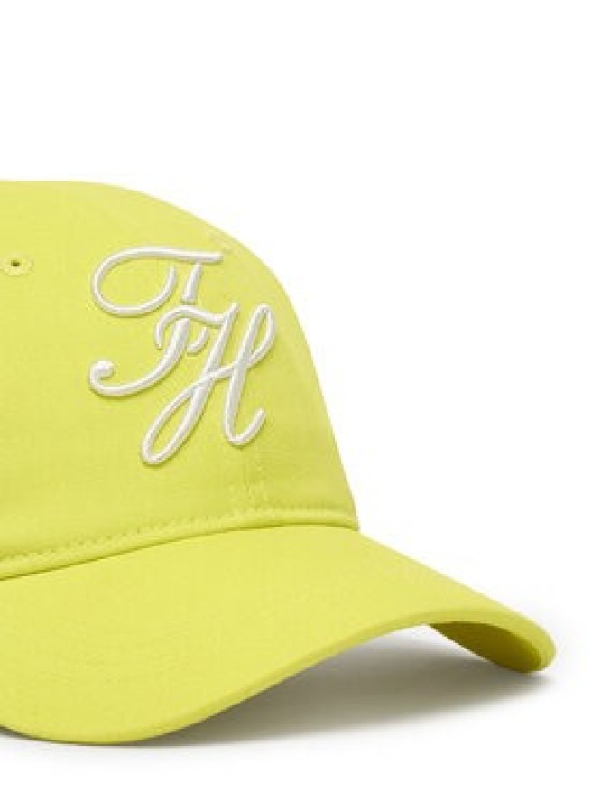 Tommy Hilfiger Czapka z daszkiem Logo Embroidery Baseball Cap AW0AW18338 Zielony