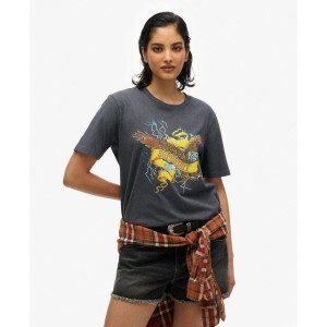 Koszulka Rock Graphic Biker casual