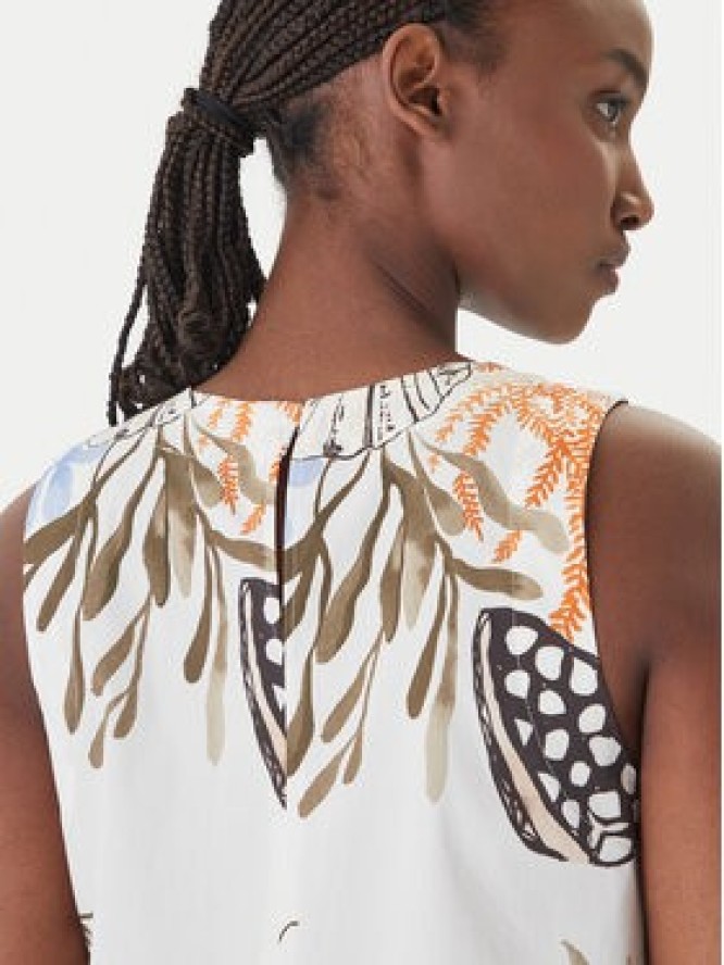 Marella Sukienka codzienna Sultano 2613221322 Biały Regular Fit