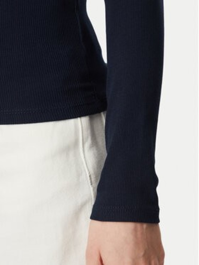 Tommy Jeans Bluzka DW0DW20178 Granatowy Slim Fit