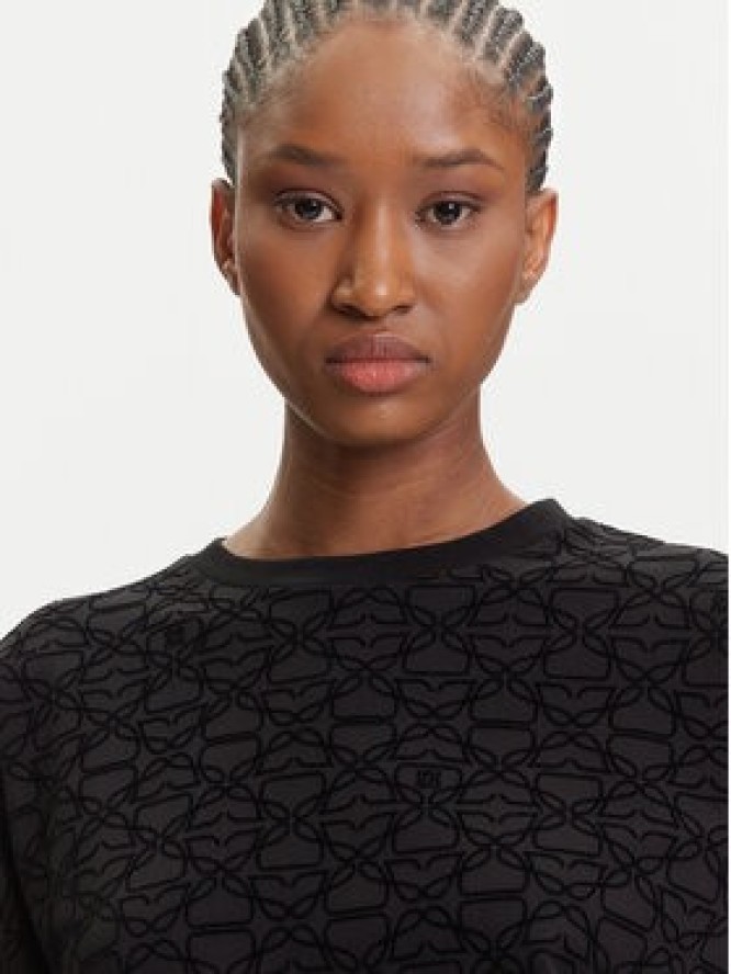 HUGO Bluza 50545210 Czarny Regular Fit