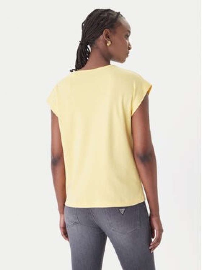 Marciano Guess T-Shirt G6GI04 K3505 Żółty Regular Fit