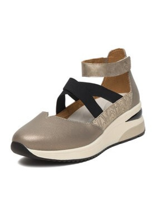 Remonte Półbuty D2411-90 Beżowy