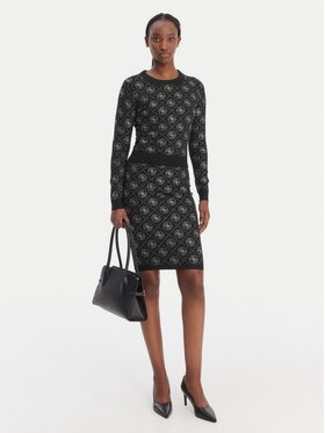 Guess Sweter W6RR66 Z3JD2 Czarny Regular Fit