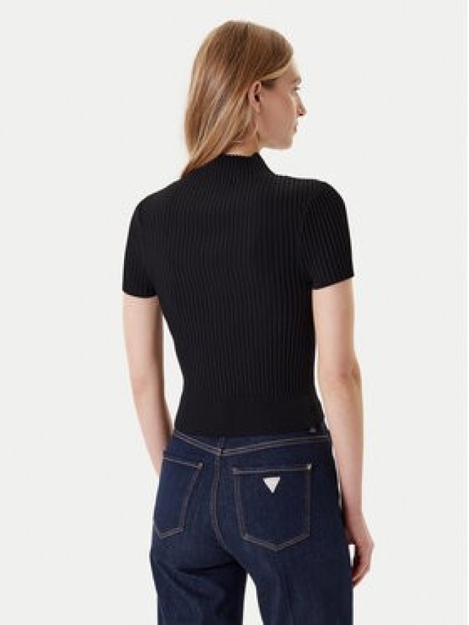 Guess Sweter W5YR04 Z0040 Czarny Regular Fit