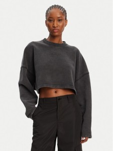 HUGO Bluza Derissa_B 50545035 Czarny Relaxed Fit