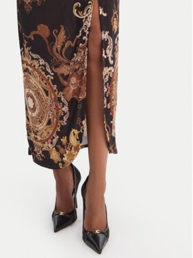 Rinascimento Sukienka koktajlowa CFC0020154002 Czarny Slim Fit