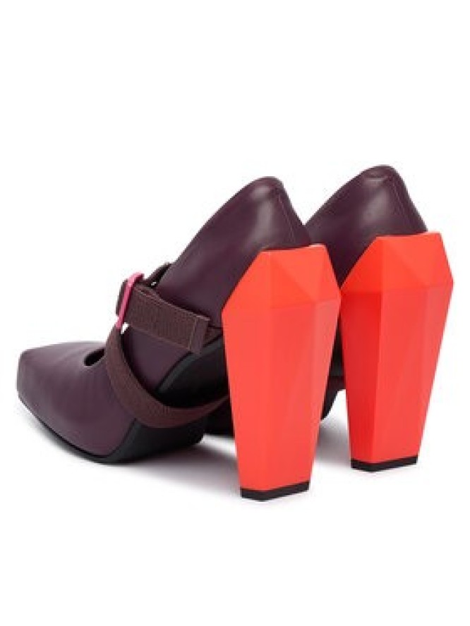 United Nude Czółenka Gem Swan HI 1102999316 Bordowy