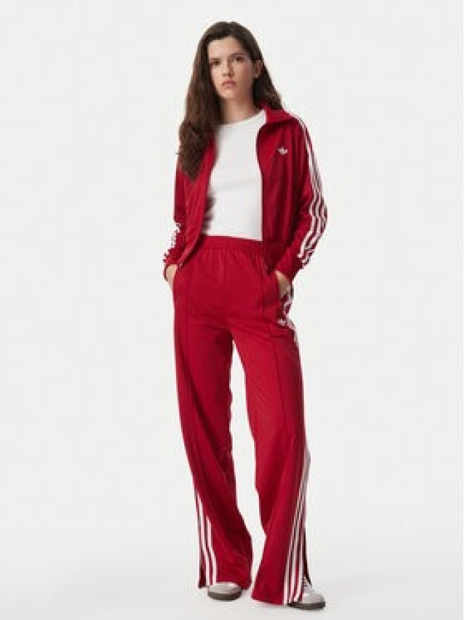 adidas Spodnie dresowe Firebird Loose Tracksuit KS4670 Czerwony Loose Fit