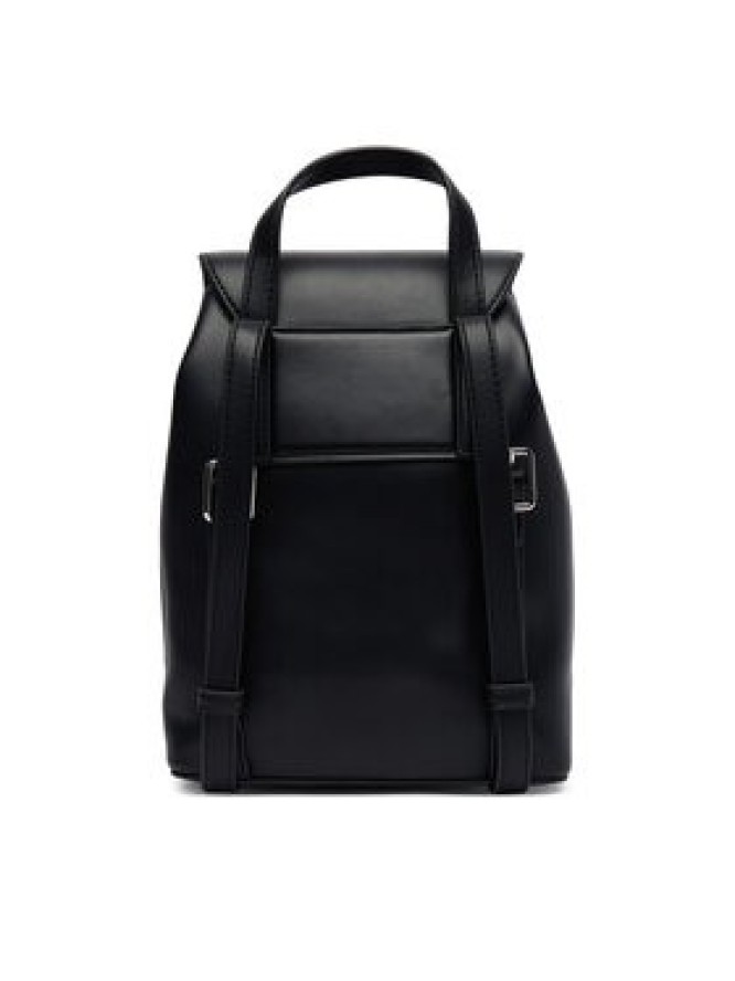 Calvin Klein Plecak Bold Ck Flap Mini Backpack LV04F3893G Czarny