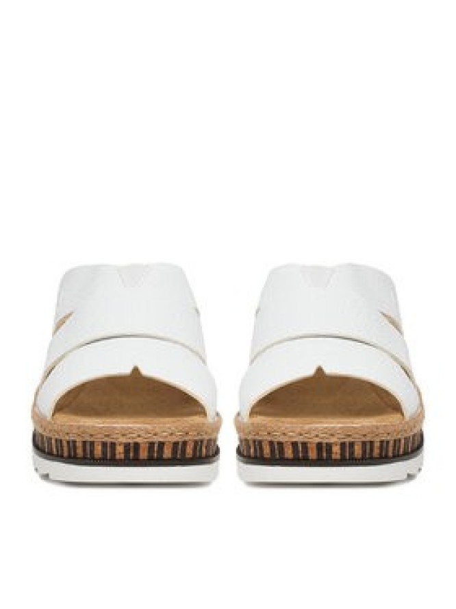 Rieker Klapki CEO-V7989-80 Biały