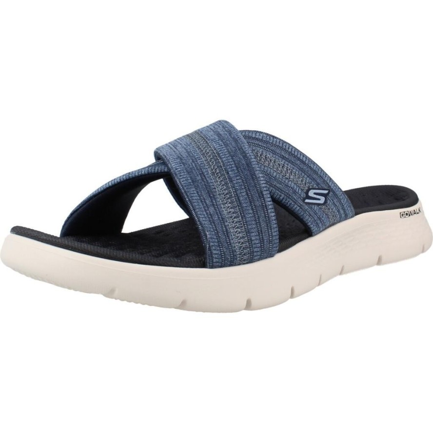 Sandały SKECHERS GO WALK FLEX Niebieski