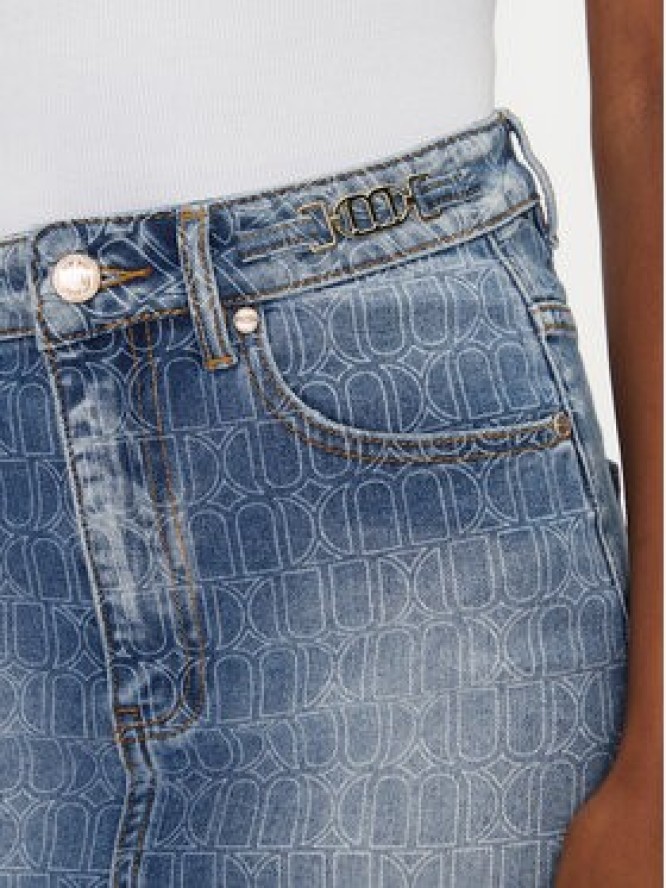 MET Spódnica jeansowa M10 127GNB Niebieski Regular Fit