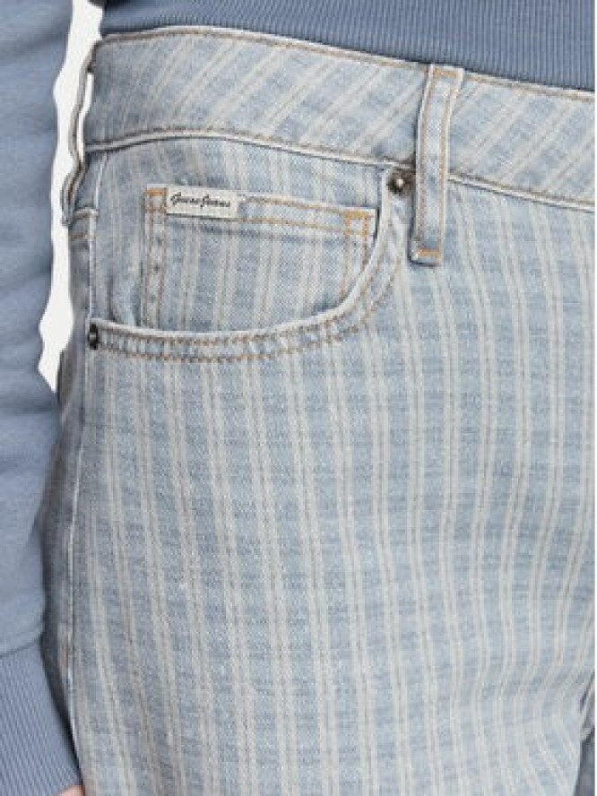 Guess Jeans Jeansy W6YA0O D1182 Niebieski Wide Leg