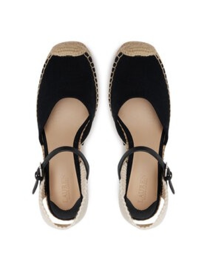LAUREN RALPH LAUREN Espadryle Robby 802961836001 Czarny
