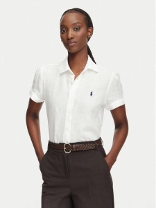 Polo Ralph Lauren Koszula 211973366505 Biały Regular Fit