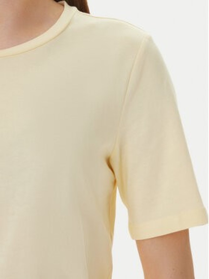 ONLY T-Shirt 15270390 Żółty Regular Fit