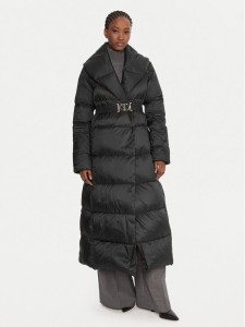 TWINSET Kurtka puchowa 252TT2050 Czarny Regular Fit
