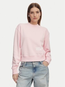 Karl Lagerfeld Jeans Bluza B2W20039 Różowy jasny Regular Fit