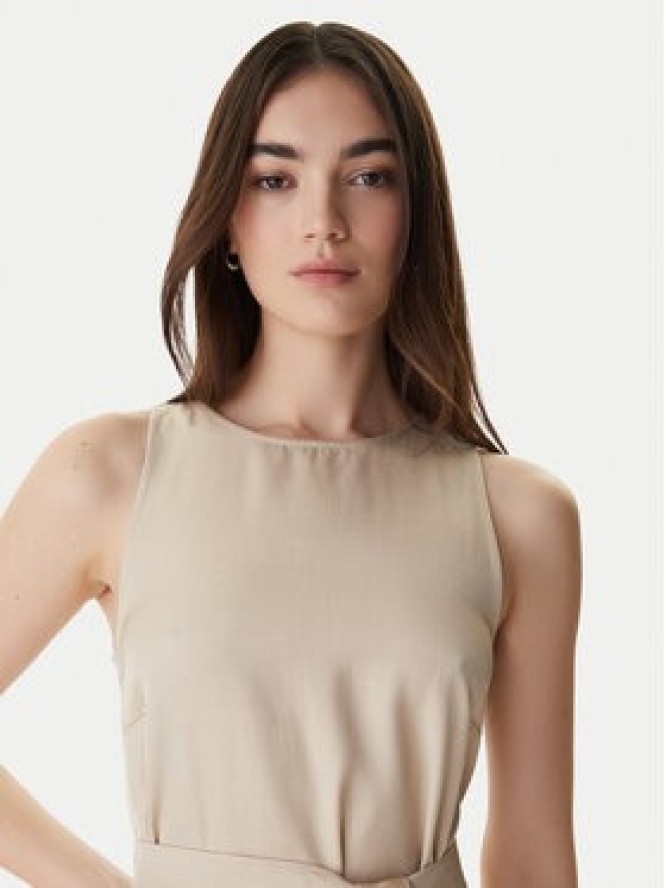 Marella Sukienka letnia Acerbi 2615221091 Beżowy Regular Fit