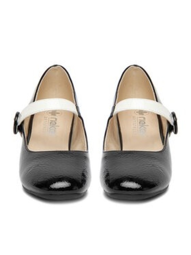 Rieker Półbuty 44752-00 Czarny