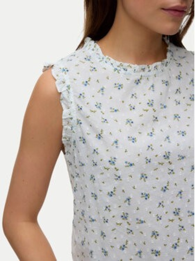 Vero Moda Top Trine 10342734 Biały Regular Fit