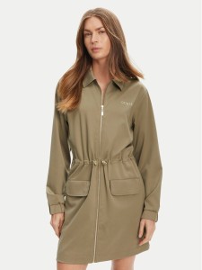 Guess Sukienka codzienna V5YK04 KCX42 Zielony Regular Fit