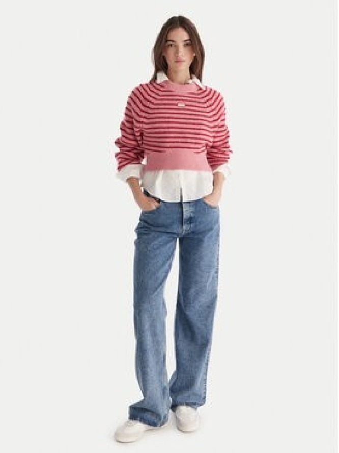 Tommy Jeans Jeansy Mia DW0DW20491 Niebieski Relaxed Fit