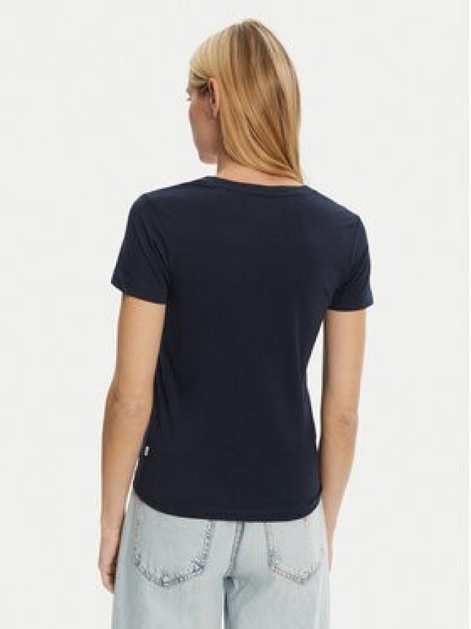 Guess Jeans T-Shirt W4YI23 J1314 Granatowy Slim Fit