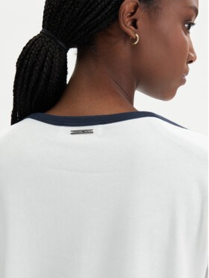 MICHAEL Michael Kors T-Shirt MR651WT97J Biały Relaxed Fit