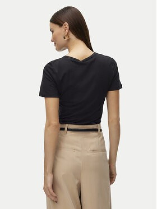 Vero Moda T-Shirt Lulu 10323755 Czarny Regular Fit