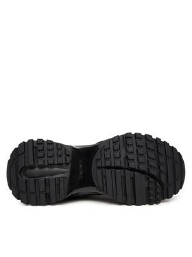 Calvin Klein Sneakersy Hike Runner Lace Up Techmix YW0YW02030 Czarny