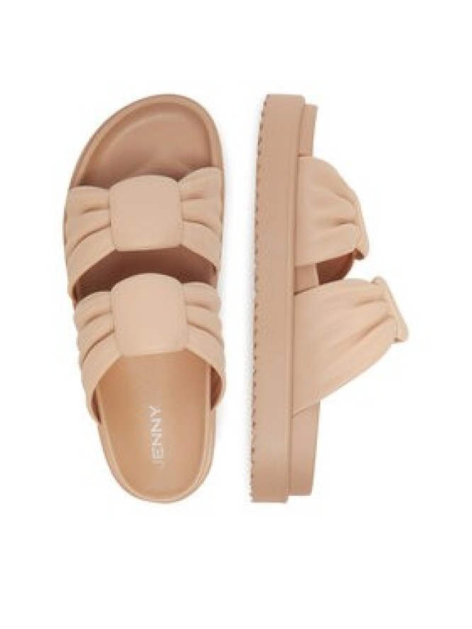 JENNY Klapki CT100924 Beżowy