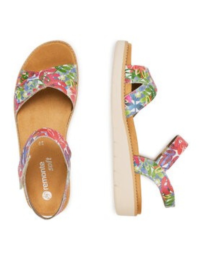 Remonte Sandały D2049-90 Czerwony