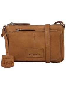 Burkely Skórzana torebka "Soft Skylar" w kolorze jasnobrązowym - 20 x 13 x 6 cm rozmiar: onesize