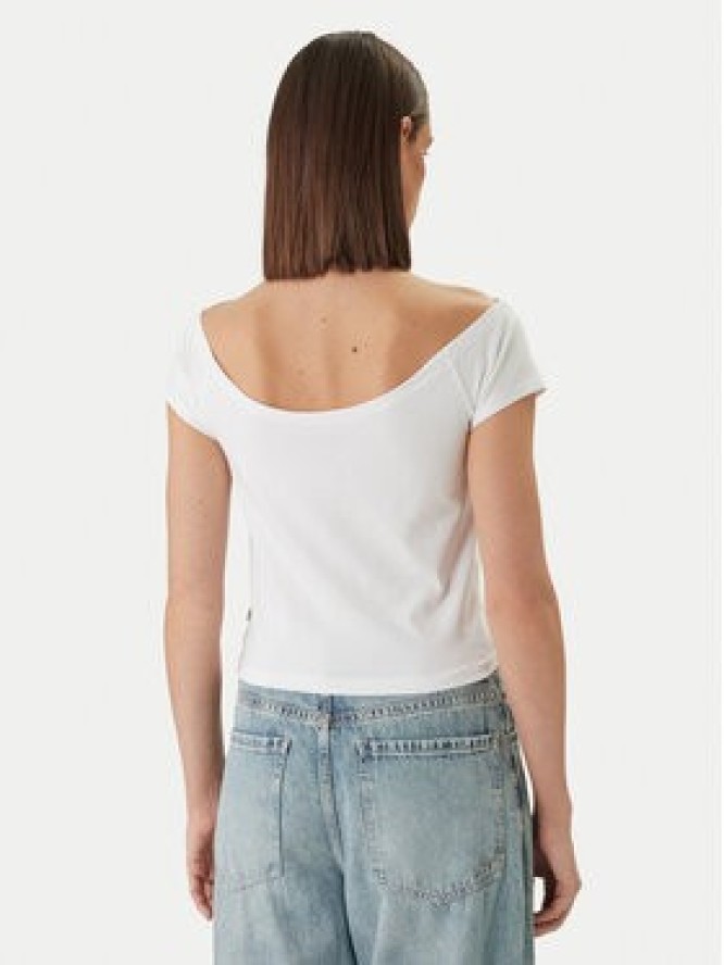 Guess Jeans T-Shirt W6GI07 J1314 Biały Regular Fit