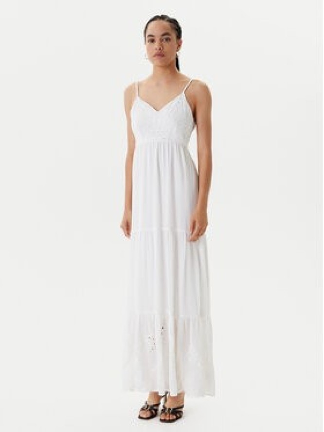 Morgan Sukienka letnia 242-ROUBI Biały Loose Fit