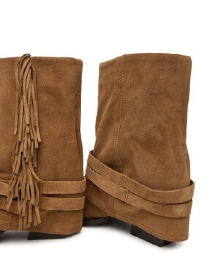 Steve Madden Kowbojki Hadly 11005190 Brązowy ciemny