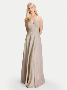 Hey Kyla Sukienka wieczorowa 5AK044HK Złoty Regular Fit